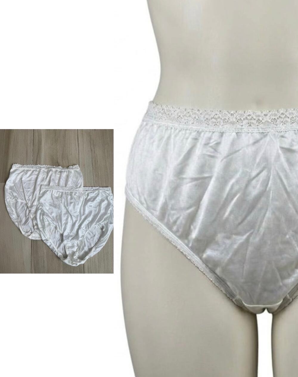 Vintage pinup high rise panties size 8